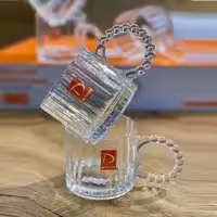ماگ دسته منجوقی کریستالین وارداتی DELI-tz4301b