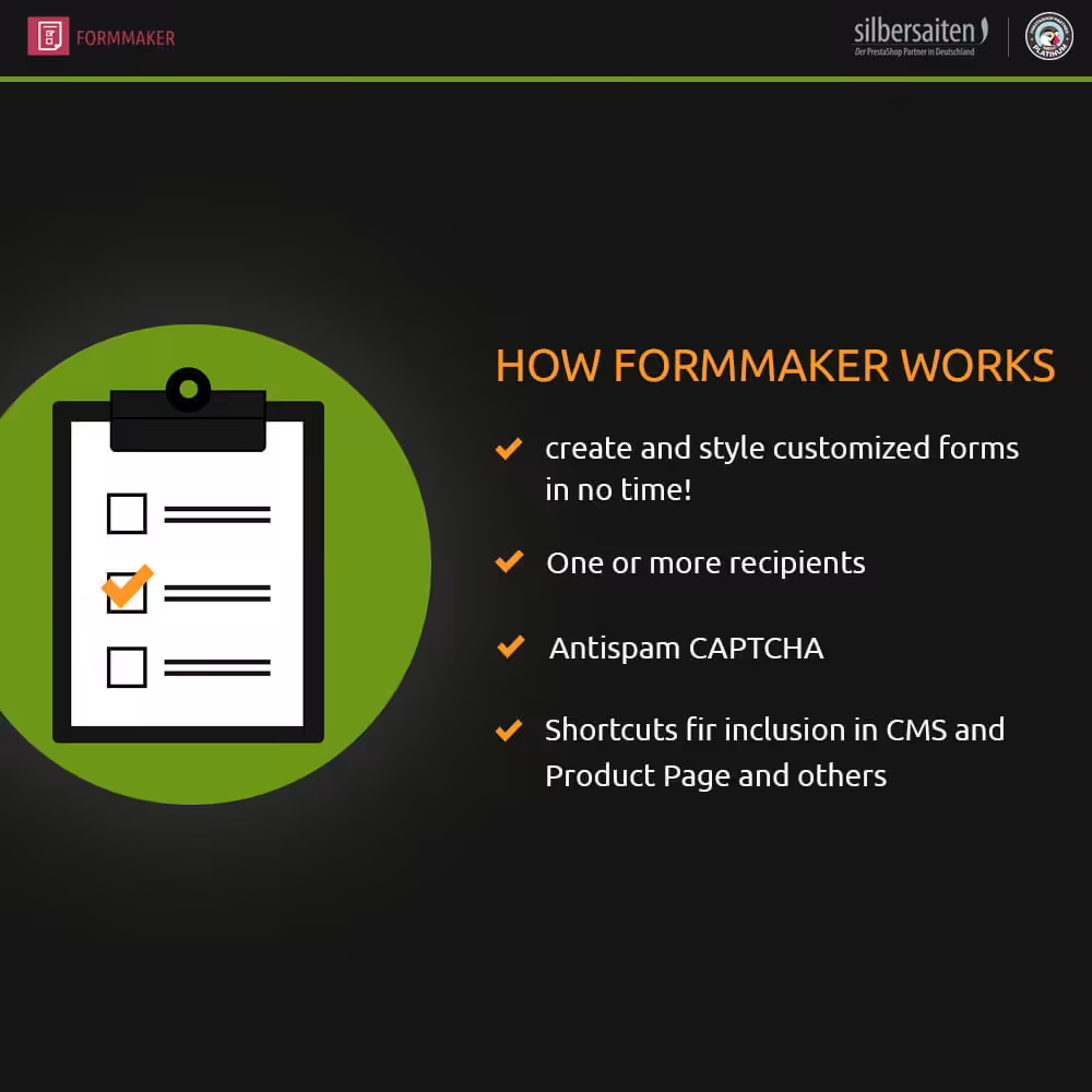 دانلود ماژول ساخت فرم Form Maker برای پرستاشاپ