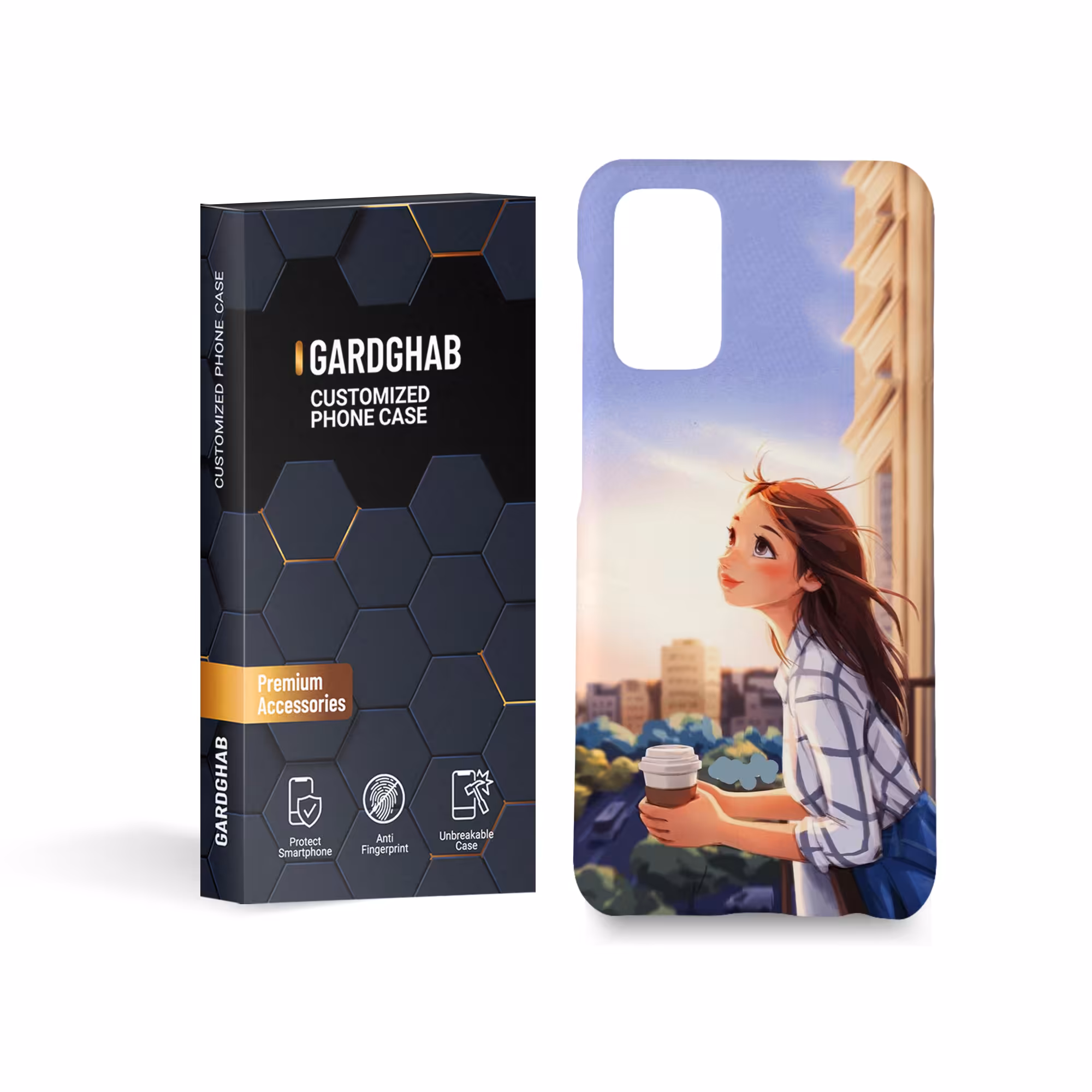 کاور گارد قاب مدل دخترانه مناسب برای گوشی موبایل سامسونگ galaxy a13 4g
