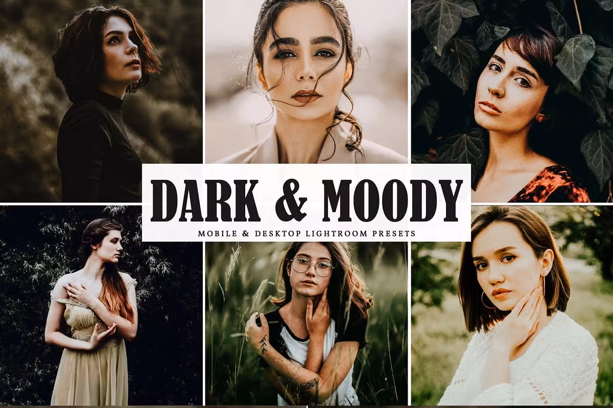 دانلود Dark &amp; Moody Lightroom Presets – پریست لایتروم