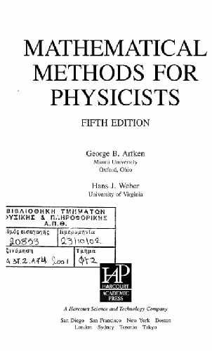 خرید و دانلود نسخه کامل کتاب Mathematical methods for physicists