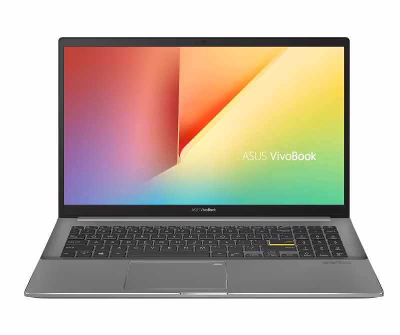 لپ تاپ ایسوس 15 اینچ مدل VivoBook S15 S533EQ با پردازنده Core i7 1165G7، رم 16 گیگابایت، 1 ترابایت SSD و گرافیک 2 گیگابایت Full HD