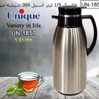 فلاسک 1.9 لیتر شیشه صورتی یونیک کد 1857