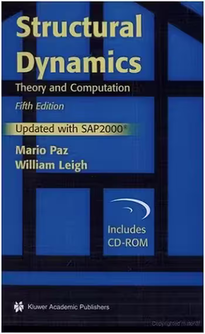 󾕇 M. Paz, Structural Dynamics Theory and Computation, 5th ed., 2004 - دانلود کتاب های دانشگاهی