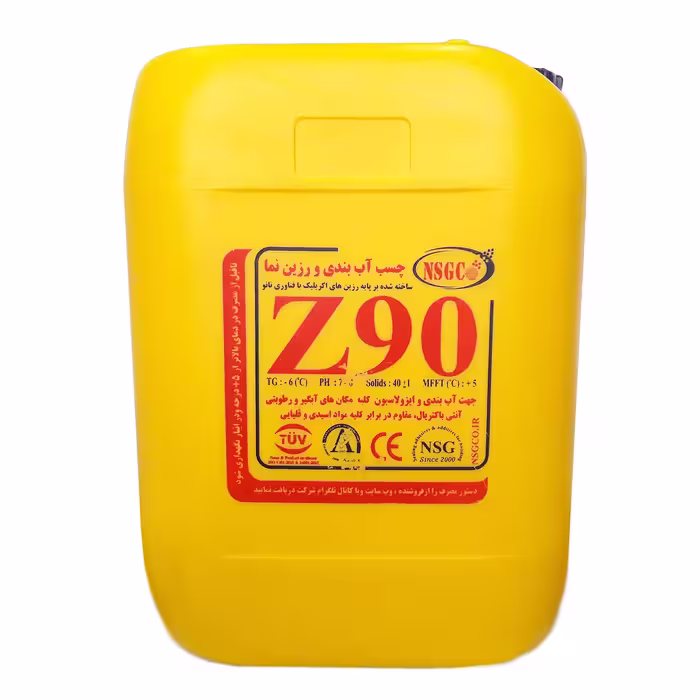 چسب آب بندی و رزین نما nsg مدل z90 حجم 20 لیتری