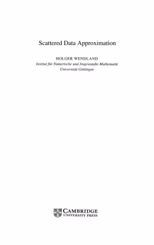 خرید و دانلود نسخه کامل کتاب Scattered.Data.Approximation.Wendland