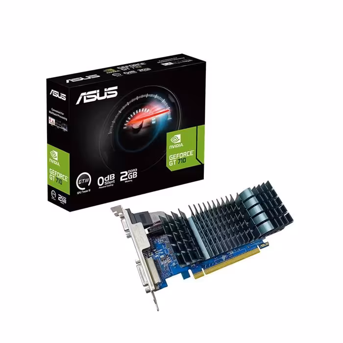 کارت گرافیک ایسوس  GeForce GT710 SL 2GD3 BRK