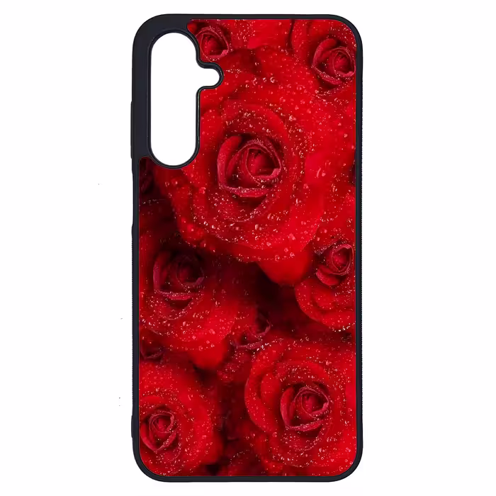 کاور طرح گل رز کد G-012 مناسب برای گوشی موبایل سامسونگ Galaxy A25 | دیجی قاب دونی