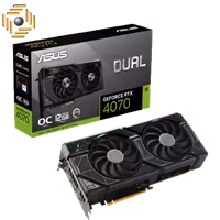 کارت گرافیک ایسوس Dual GeForce RTX 4070 EVO 12GB GDDR6X OC Edition