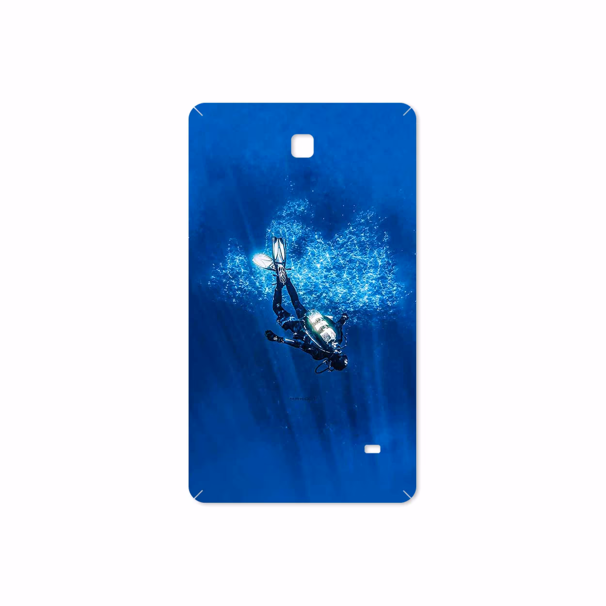 برچسب پوششی ماهوت مدل Scuba Diving مناسب برای تبلت سامسونگ Galaxy Tab 4 7.0 2014 T231