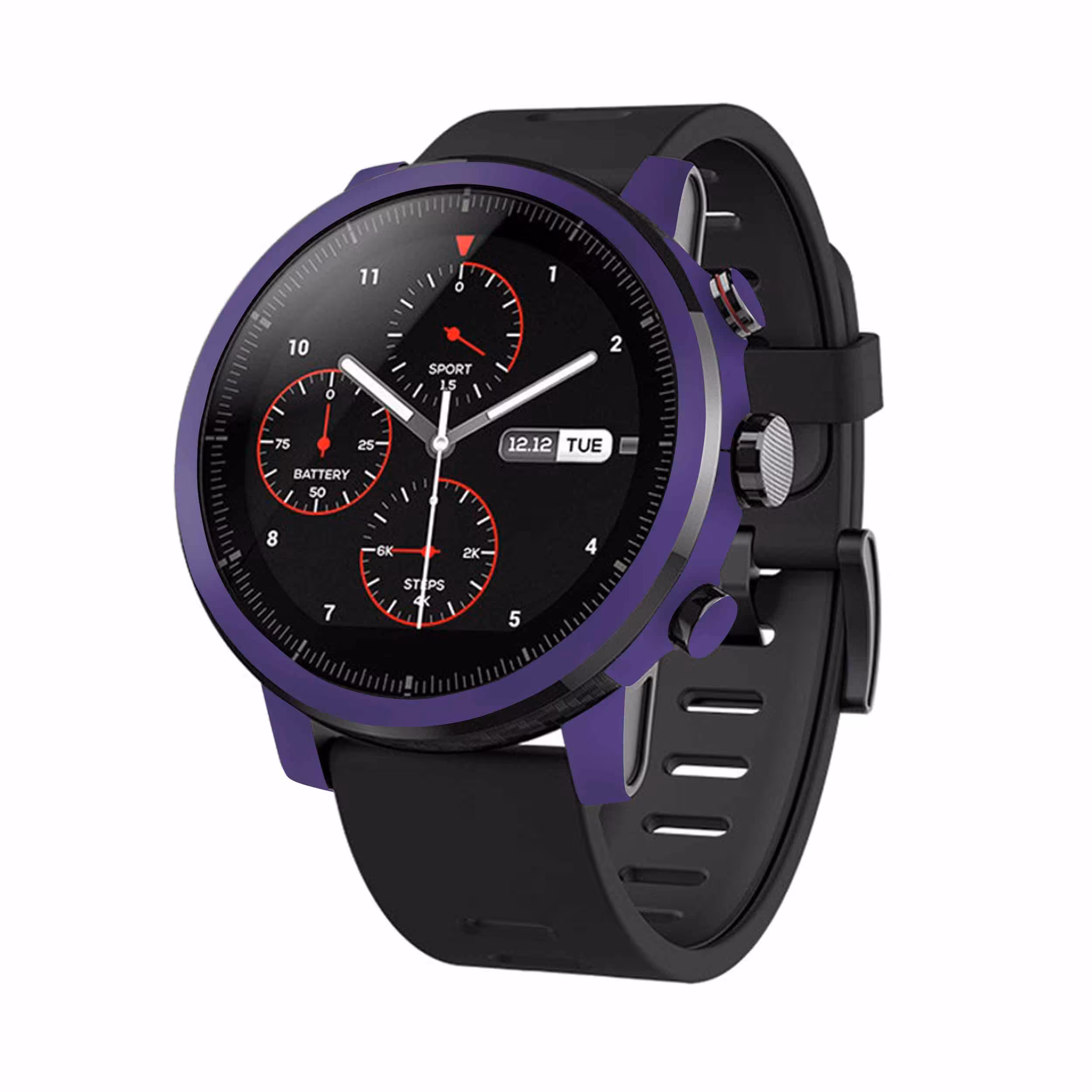 برچسب ماهوت طرح Matte BlueBerry مناسب برای ساعت هوشمند شیایومی Amazfit Stratos