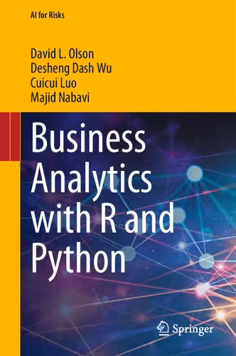 خرید و دانلود نسخه کامل کتاب Business Analytics with R and Python (AI for Risks)