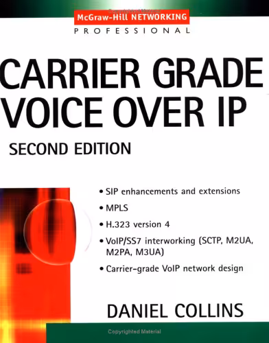خرید و دانلود نسخه کامل کتاب Carrier Grade Voice over IP