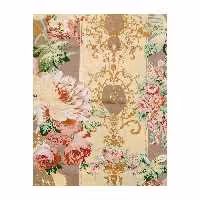 ملحفه آدنو مدل گلپری کد IR102 دونفره سایز 160x200 سانتی متر