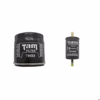 فیلتر روغن خودرو تام مدل TW 68/8 مناسب برای تیبا به همراه فیلتر بنزین تام