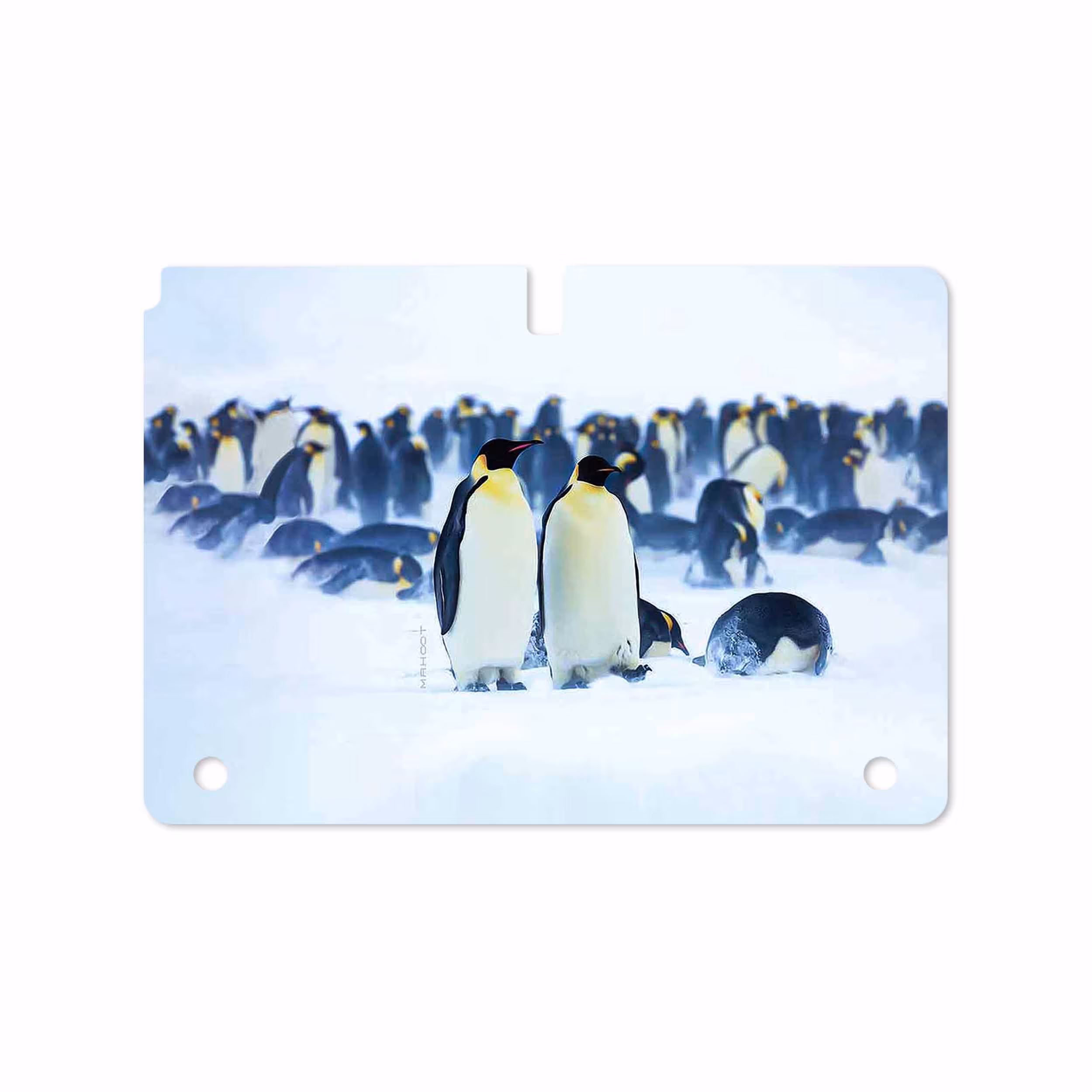برچسب پوششی ماهوت مدل Penguin مناسب برای تبلت سامسونگ Galaxy Note 10.1 2012 N8010