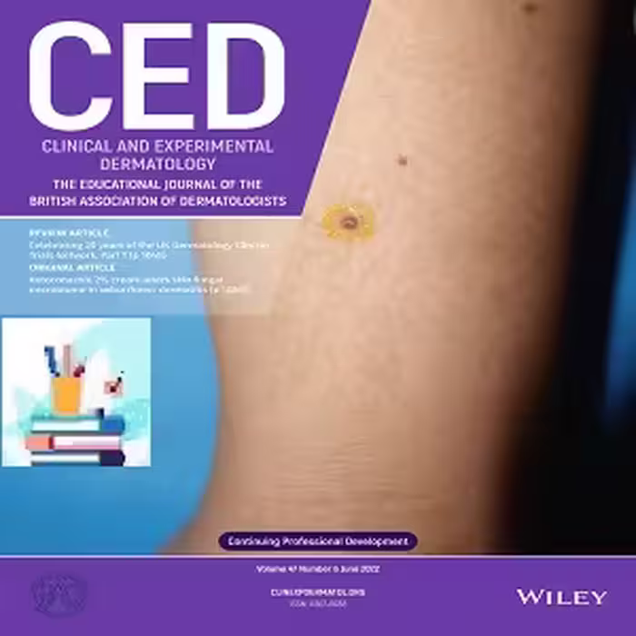 Clinical and Experimental Dermatology 2022 FULL ARCHIVES at 30€ -