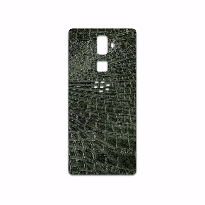 برچسب پوششی ماهوت مدل Green-Crocodile-Leather مناسب برای گوشی موبایل بلک بری Evolve