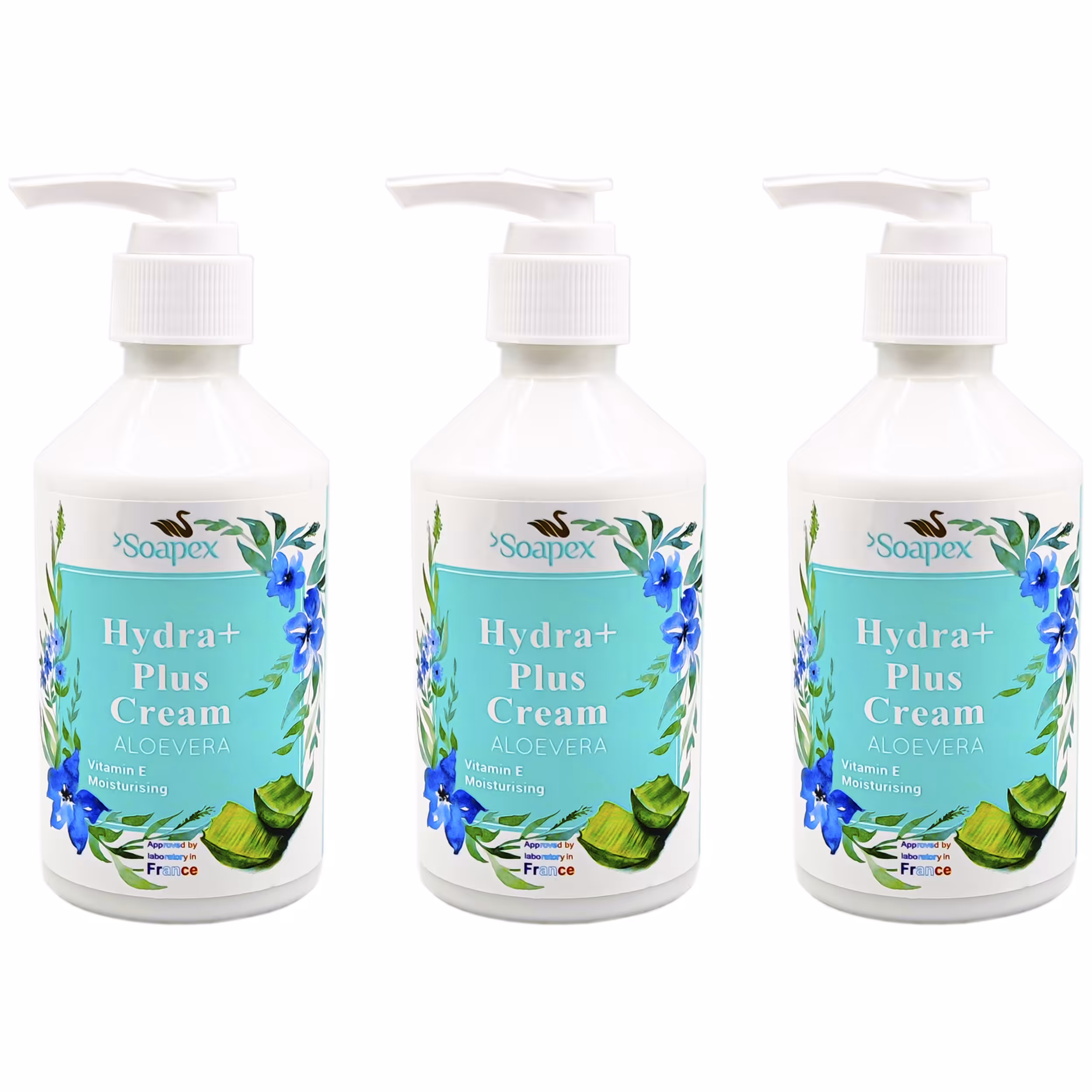 کرم آبرسان و مرطوب کننده سوپکس مدل Hydra Plus حجم 250 میلی لیتر مجموعه 3 عددی