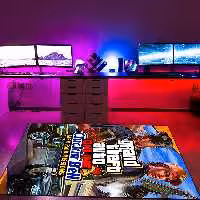 فرشینه چاپی سه بعدی بازی GTA اتومیبل دزدی بزرگ WAs-1038