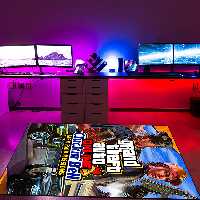 فرشینه چاپی سه بعدی بازی GTA اتومیبل دزدی بزرگ WAs-1038