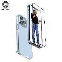 پک قاب و گلس گرین لاین Protection Pack مدل GN2IN1P13PM آیفون iPhone 13 Pro Max