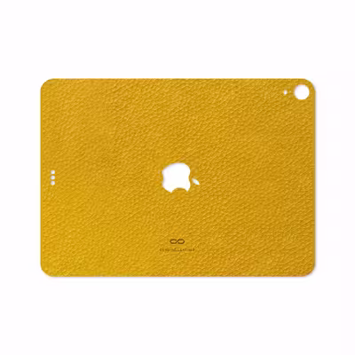 برچسب پوششی ماهوت مدل Mustard-Leather مناسب برای تبلت اپل iPad Pro 11 2018 A1979