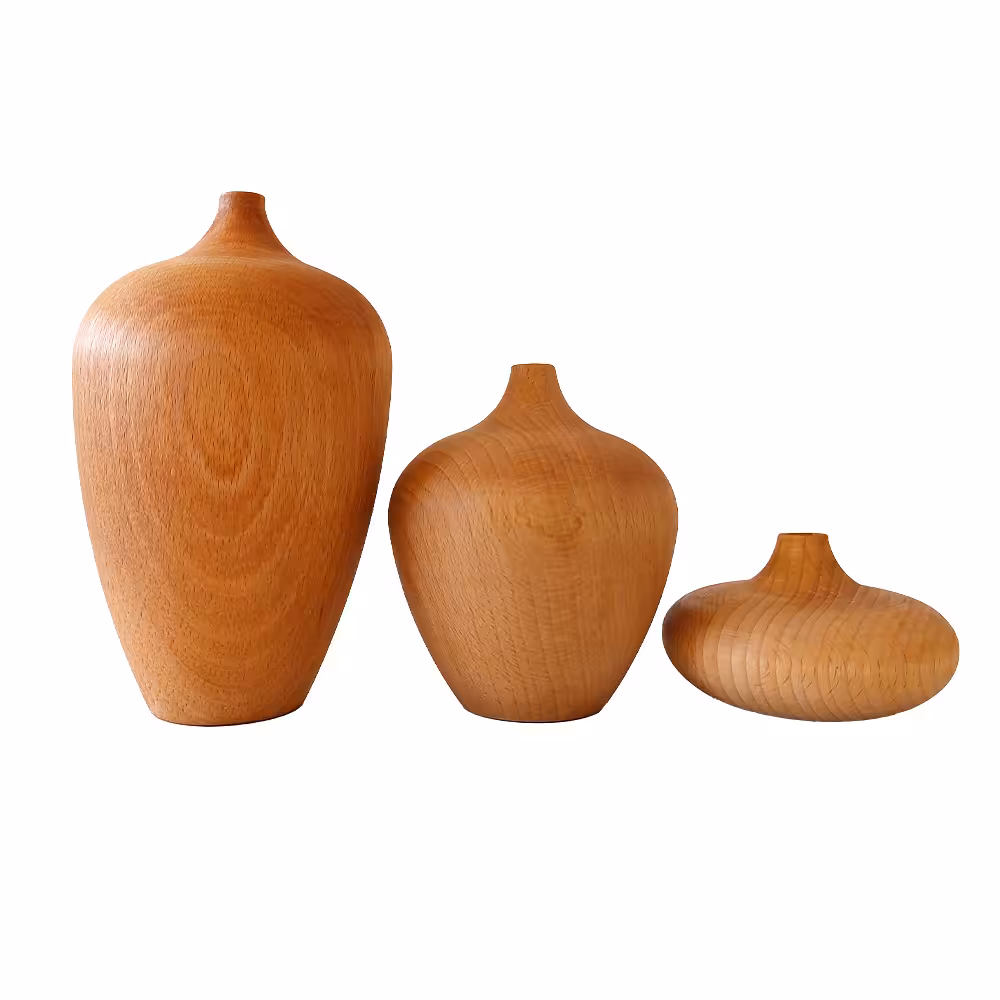 گلدان دکوری کد G210 مجموعه سه عددی