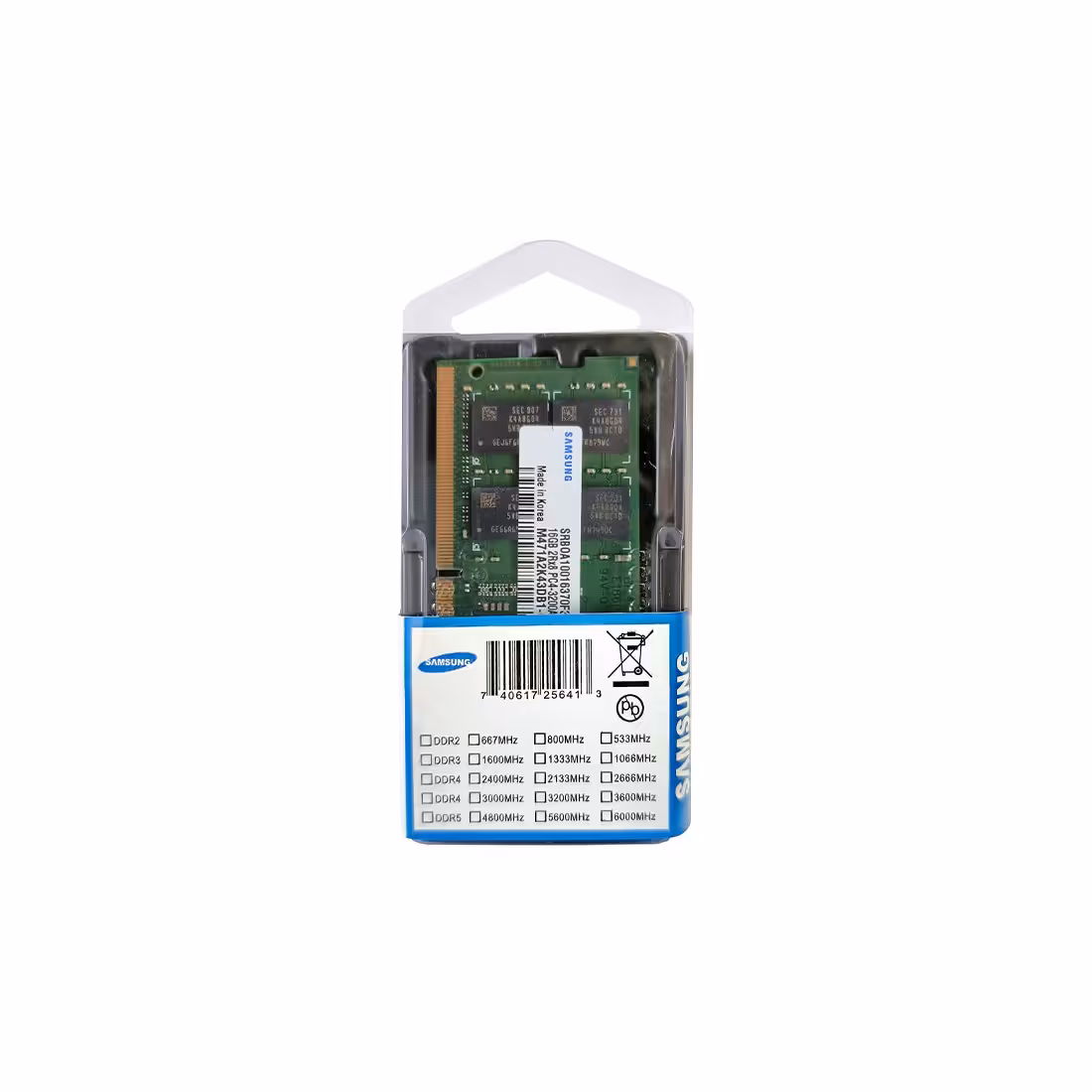 رم لپ‌تاپ PC4 سامسونگ 3200 مگاهرتز 16 گیگابایت (اورجینال)