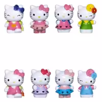 مجموعه فیگور مدل هلو کیتی Hello Kitty بسته 8 عددی