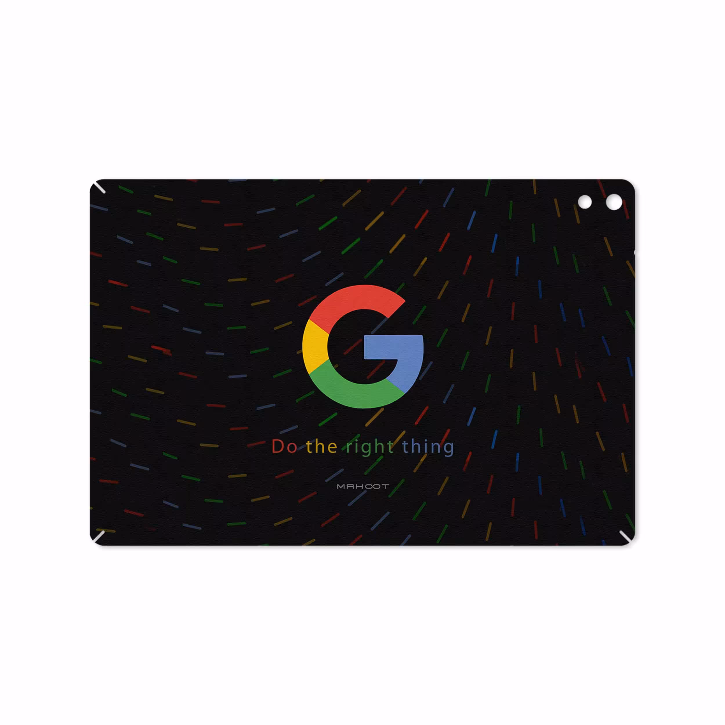 برچسب پوششی ماهوت مدل Google-Logo مناسب برای تبلت اچ تی سی Nexus 9 2014