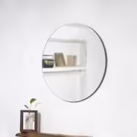 آینه سرویس بهداشتی آزالیا مدل گرد 60