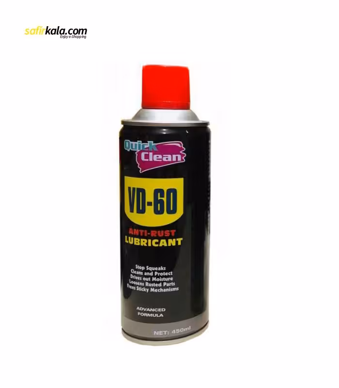 روان کننده اتصالات زنگ زده کوئیک کلین مدل VD-60 حجم 450 میلی لیتر