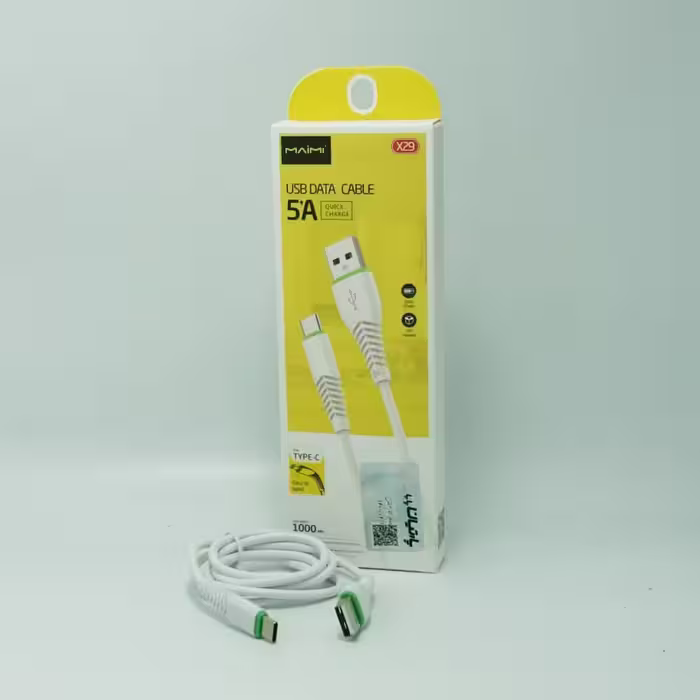 کابل تبدیل USB به USB C مایمی مدل X29 طول 1 متر