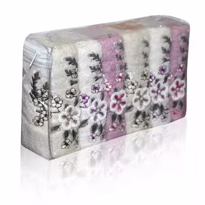 حوله آشپزخانه ربکا مدل R-336421 سایز 30x50 سانتی متر مجموعه 6 عددی