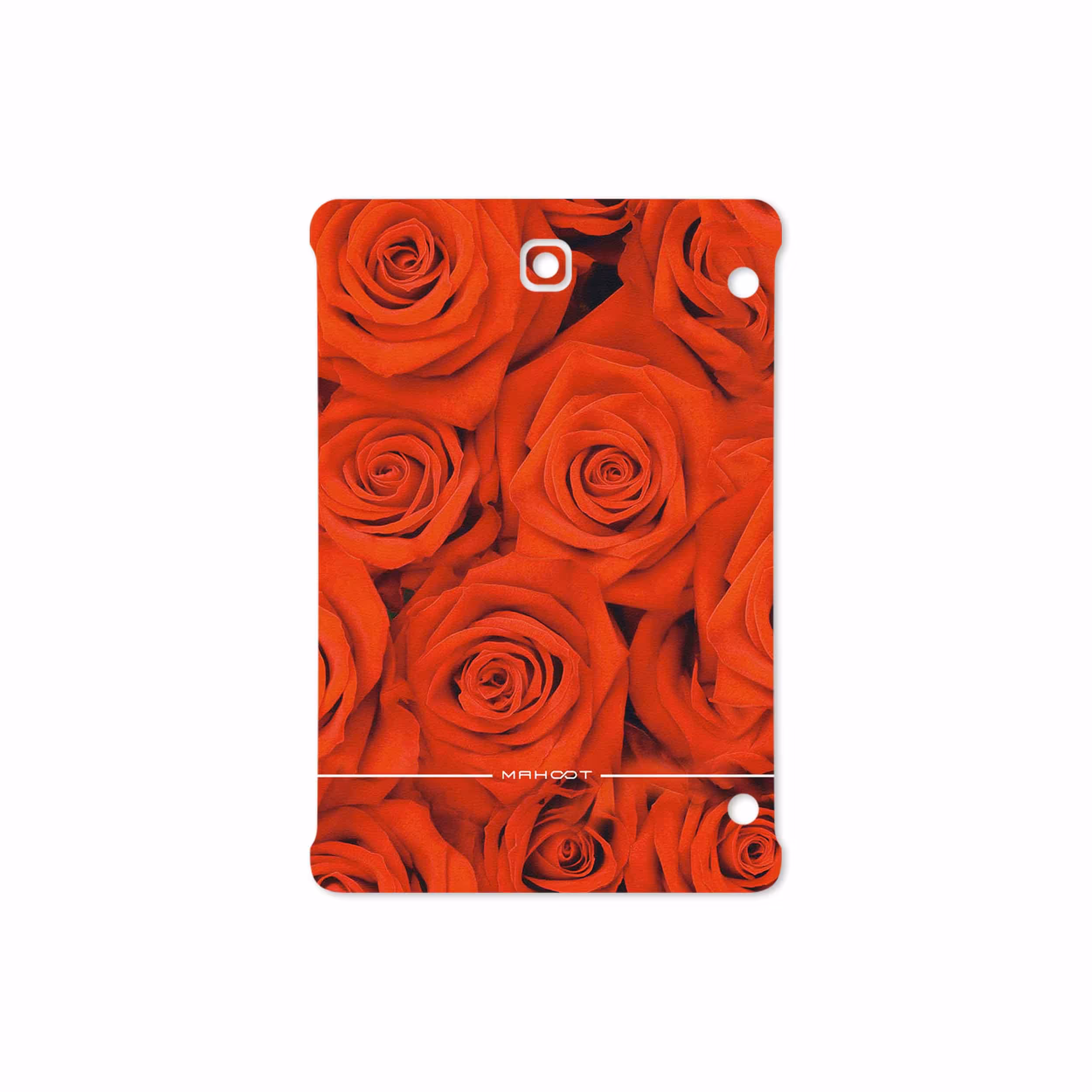 برچسب پوششی ماهوت مدل Red-Flower مناسب برای تبلت سامسونگ Galaxy Tab S2 8.0 2016 T719N
