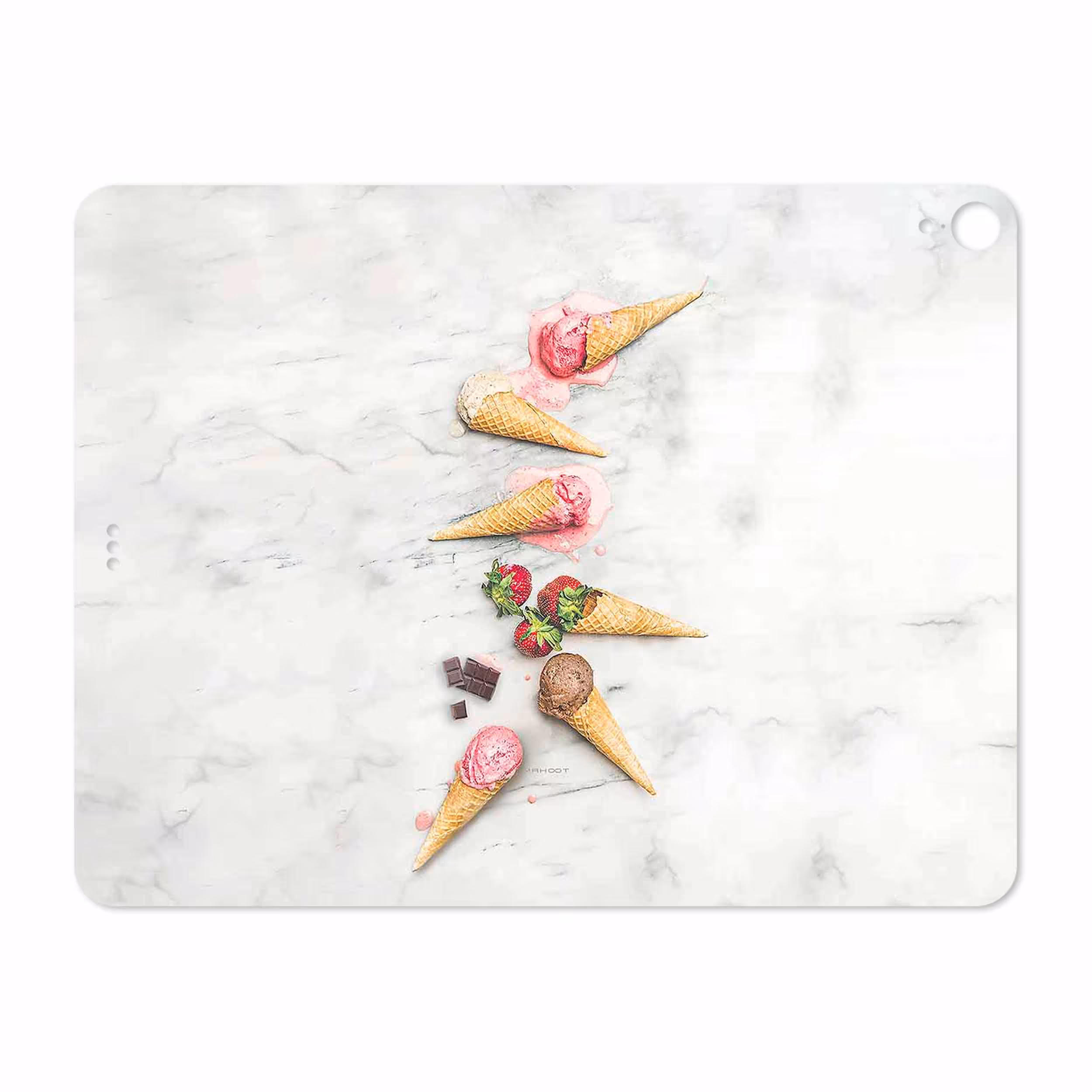 برچسب پوششی ماهوت مدل Funnel ice cream مناسب برای تبلت اپل iPad Pro 12.9 (GEN 3) 2018 A1895