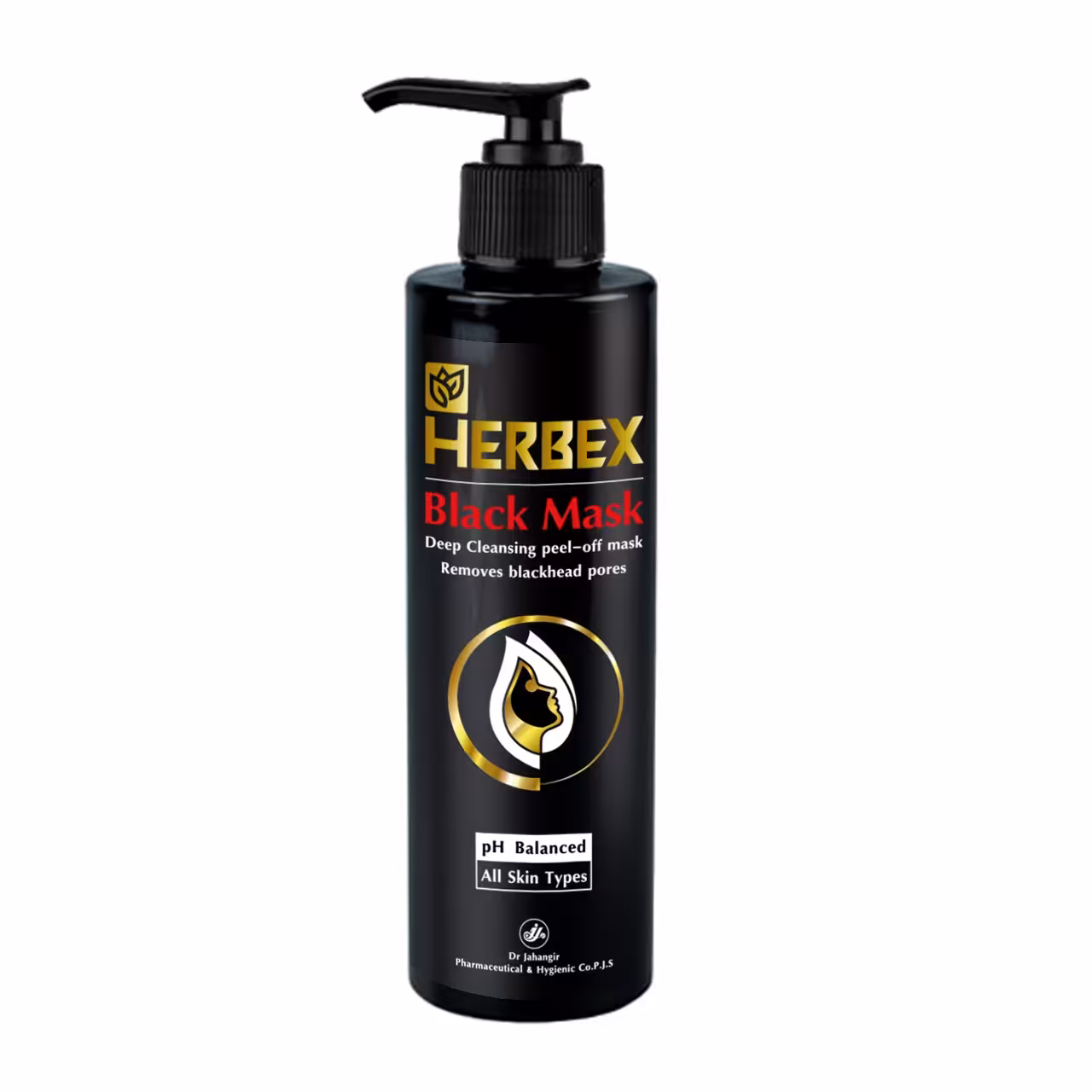 ماسک صورت هربکس مدل Black حجم 120 میلی لیتر