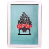 تابلو طرح انگیزشی never give up W004