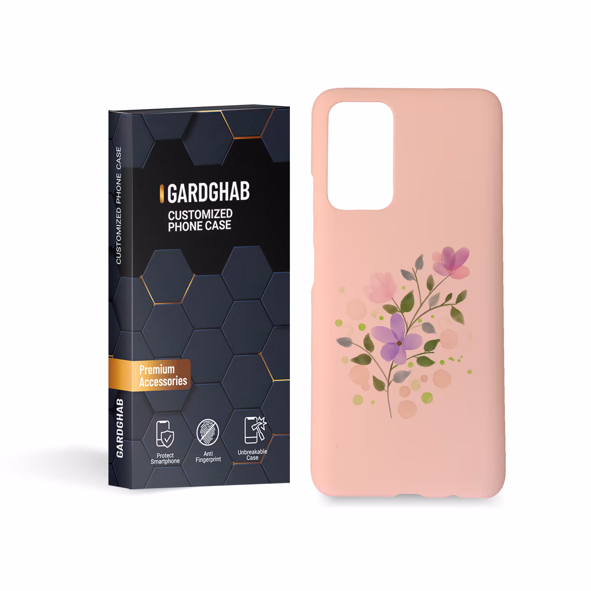 کاور گارد قاب مدل گل مناسب برای گوشی موبایل شیائومی Poco M4 Pro 5G