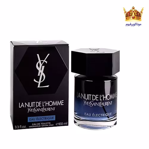 ادکلن ایو سن لورن لا نویت د لهوم او الکتریک | قیمت ایو سن لورن لا نویت د لهوم او الکتریک | YSL La Nuit de L’Homme Eau Electrique | موناکوپرفیوم