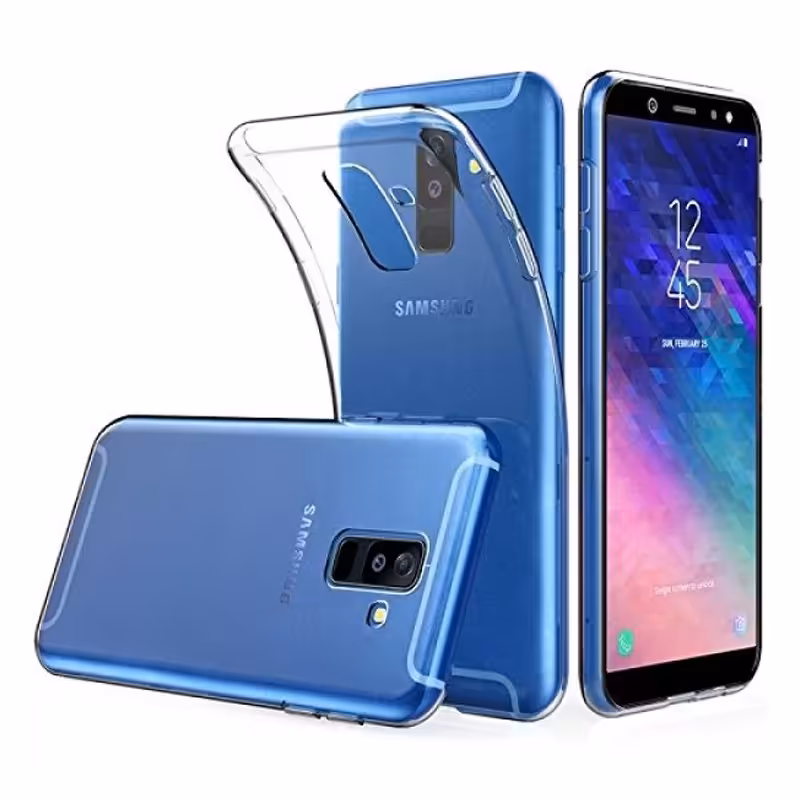 کاور ژله ای شفاف برای گوشی موبایل (2018) Samsung Galaxy A6 Plus
