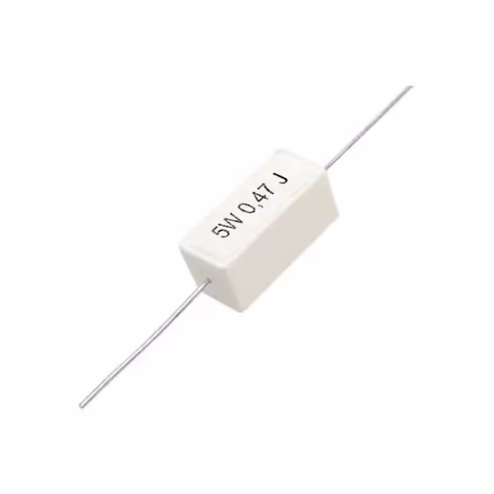 مقاومت آجری 0.47 اهم 5 وات کد 647 بسته 4 عددی