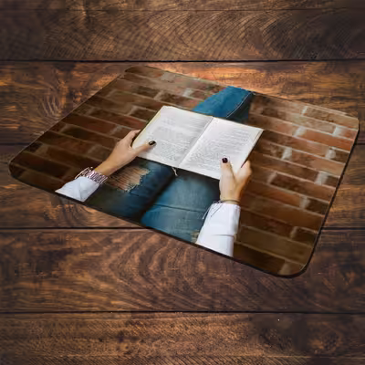 ماوس پد طرح کتاب کد B186