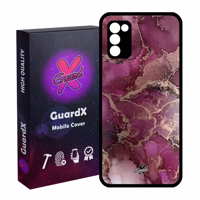 کاور گارد ایکس طرح ماربل مدل Glass10271 مناسب برای گوشی موبایل سامسونگ Galaxy A03s