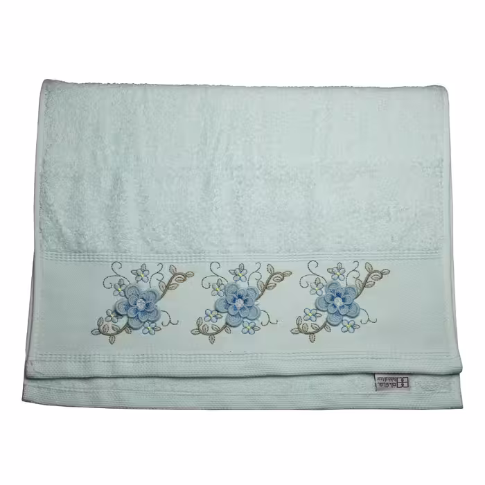 حوله دستی بهباف آذر مدل 3D502 سایز 78×40 سانتی متر