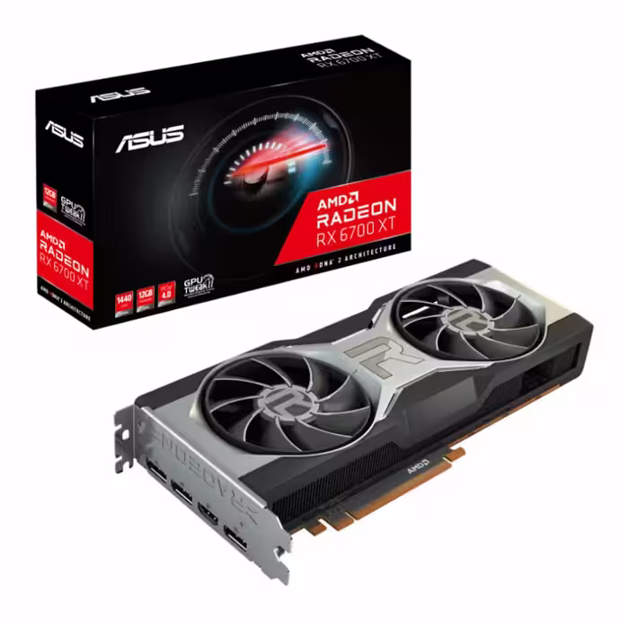 کارت گرافیک ایسوس ASUS Radeon™ RX 6700 XT 12GB  GDDR6