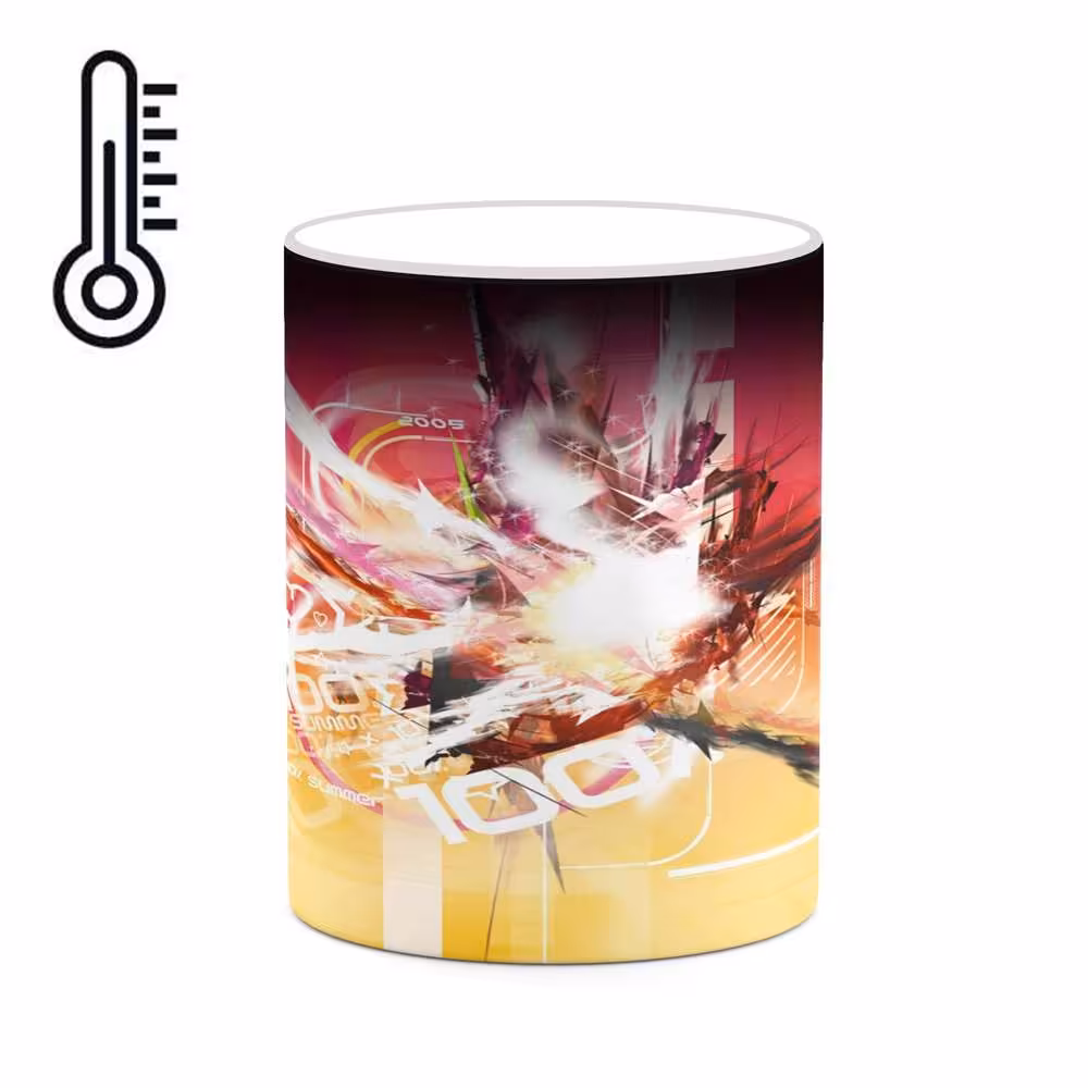 ماگ حرارتی کاکتی طرح فانتزی مدل mgh20901
