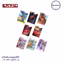 دفتر املا50 خطی مجلد فانتزی فنری کد 164 عرش