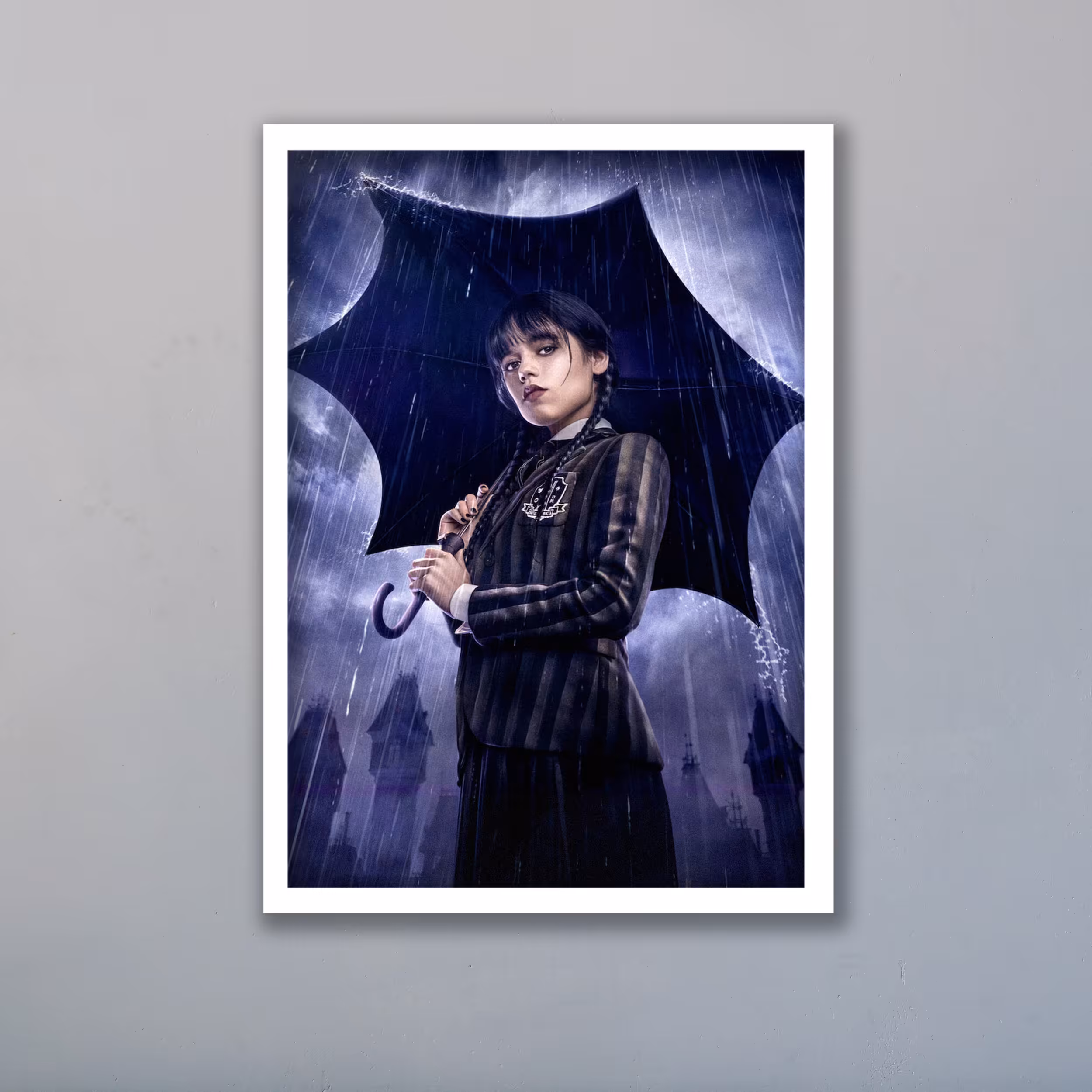 تابلو مدل ونزدی آدامز Wednesday Addams کد LAG1089